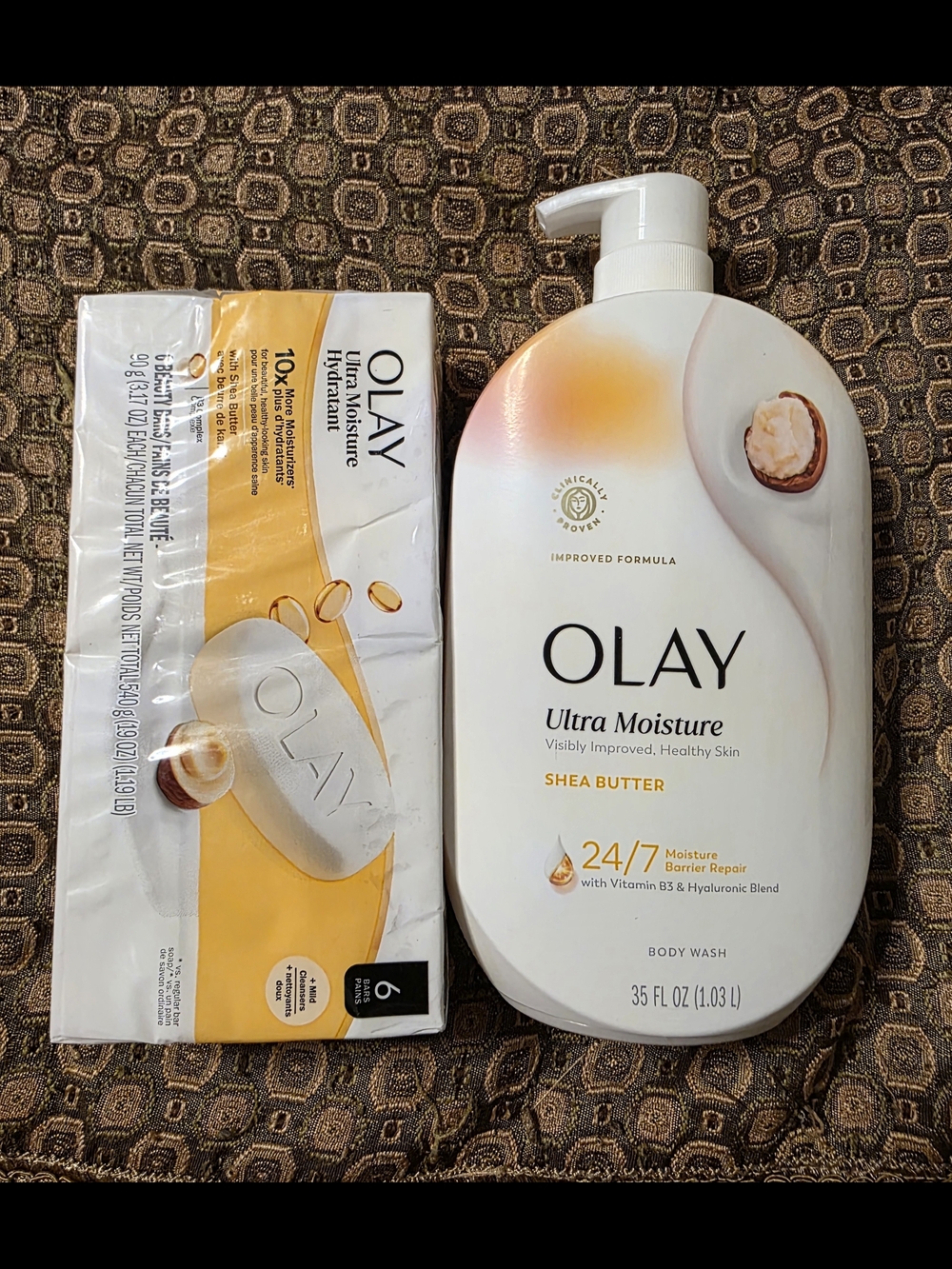 OLAY Ultra Moisture Shea Butter Body Wash & Soap Pack